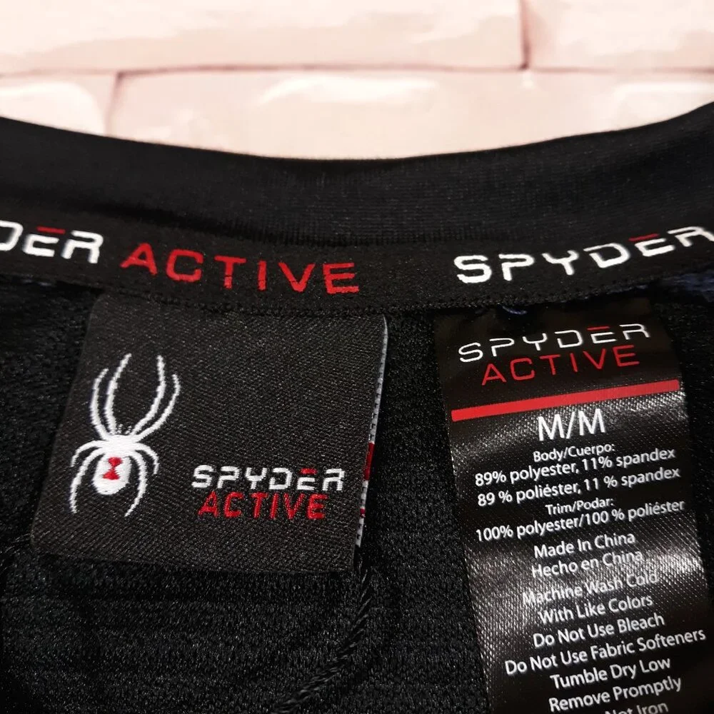 Spyder‎ Active Sweatshirt Mens Medium Blue Pullover Outdoor NEW